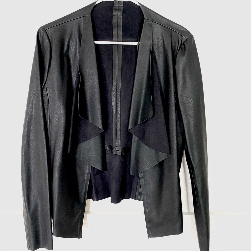 Sleek Leather Jacket